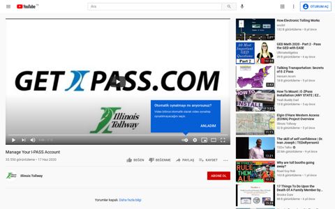 Manage Your I-PASS Account - YouTube