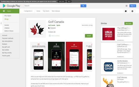 Golf Canada – Apps on Google Play