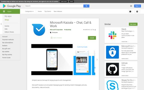 Microsoft Kaizala – Chat, Call & Work - Apps on Google Play