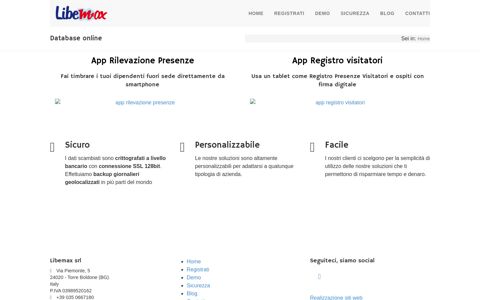 Database online | Libemax - Cloud database online