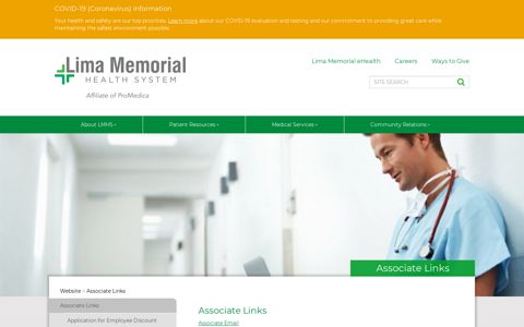 Associate Links | Lima Memorial Health System