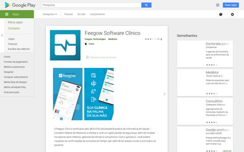 Feegow Software Clínico – Apps no Google Play