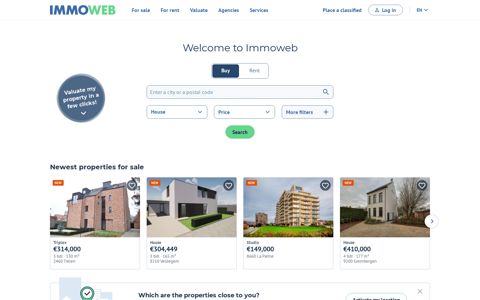 Immoweb: Belgium's leading property website