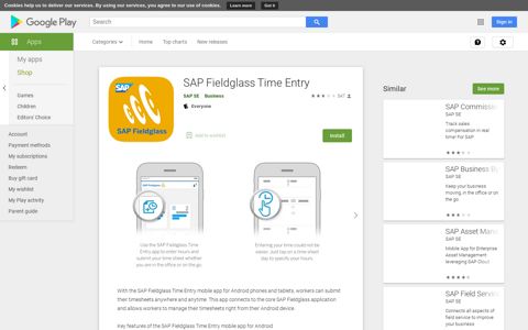 SAP Fieldglass Time Entry – Apps on Google Play
