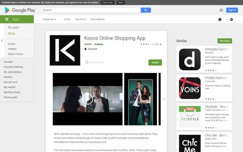 Koovs Online Shopping App – Apps on Google Play