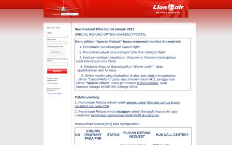 Lion Air default