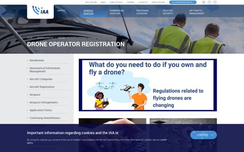 Drone Operator Registration - Irish Aviation Authority