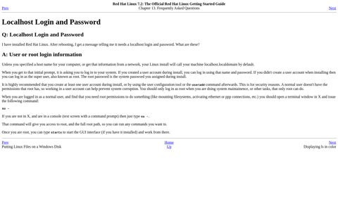 Localhost Login and Password