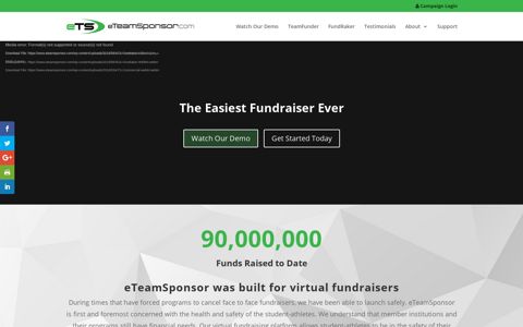 eTeamSponsor | The Easiest Fundraiser Ever
