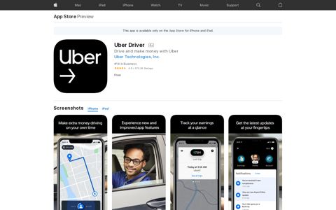 ‎Uber Driver on the App Store