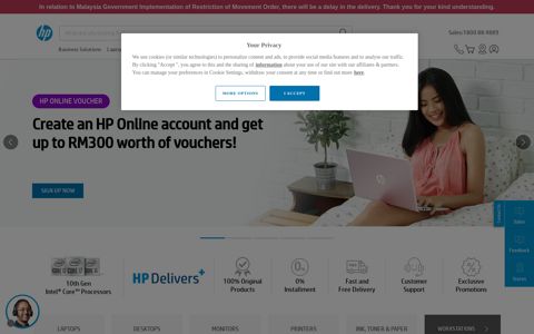 Official HP Malaysia Store for Laptop, Printer & Ink | HP Online ...