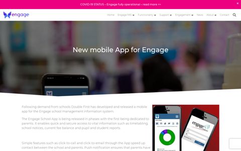 New mobile App for Engage | Engage School MIS