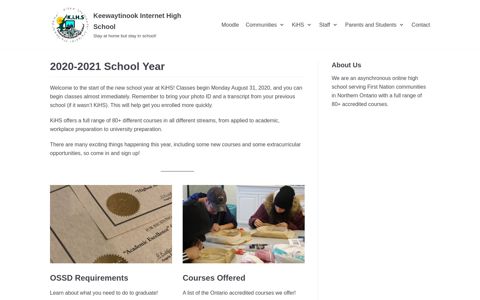 Keewaytinook Internet High School – Stay at home but stay in ...
