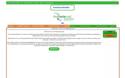 York - The Freecycle Network