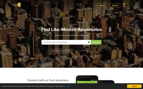FlatMate.in | Find Rooms to Rent | Shared Apartments ...
