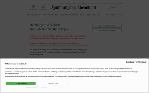 E-Paper - Hamburger Abendblatt