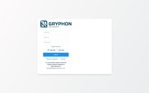 Gryphon Portal Login - Sales Intelligence and Compliance