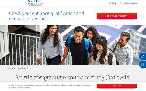 Study "Artistic postgraduate course of study (3rd cycle) master ...