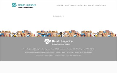 Employee Portal — Honda Logistics - South Marsdon