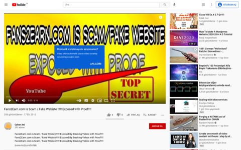 Fans2Earn.com Is Scam / Fake Webiste !!!!! Exposed with Proof ...