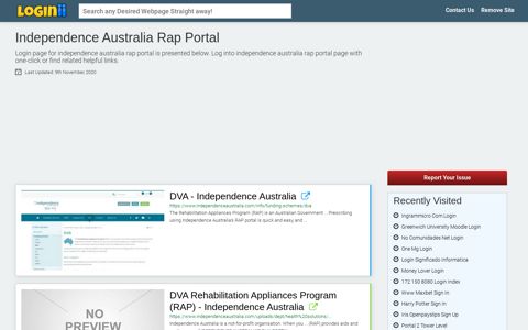 Independence Australia Rap Portal - Loginii.com