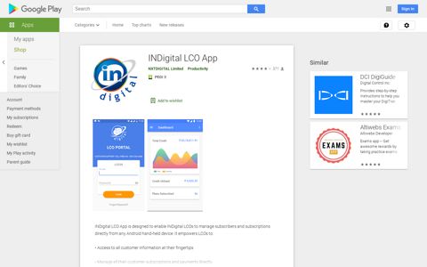 INDigital LCO App – Apps on Google Play