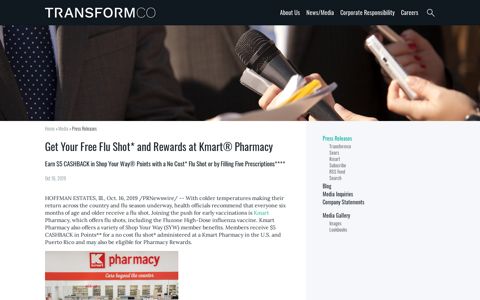 Get Your Free Flu Shot* and Rewards at Kmart® Pharmacy ...