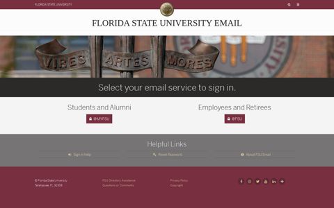 FSU Webmail - Florida State University
