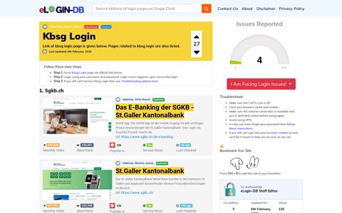 Kbsg Login - A database full of login pages from all over the ...