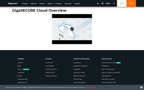 Video: GigaSECURE Cloud Overview - Gigamon