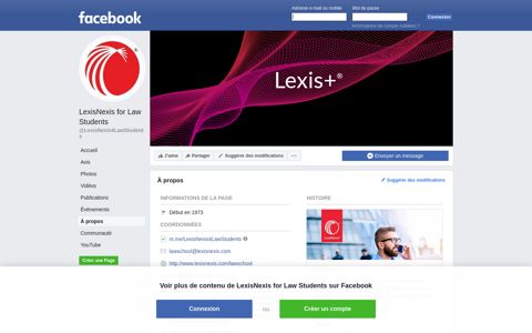 LexisNexis for Law Students - About | Facebook