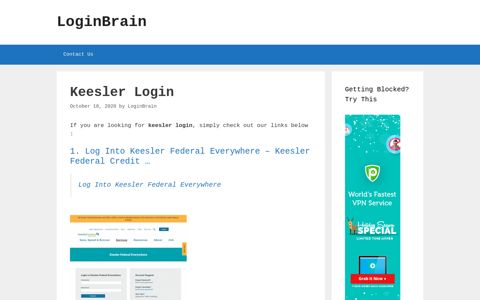keesler login - LoginBrain