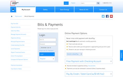 Bills & Payments - Kentucky Power