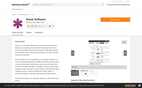 Knack Software - 2021 Reviews, Pricing & Demo