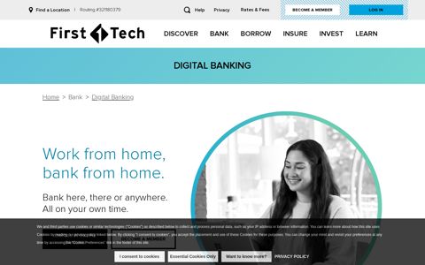 Digital Banking and The First Tech App | First Tech
