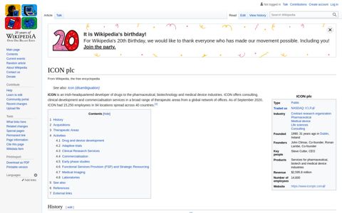 ICON plc - Wikipedia