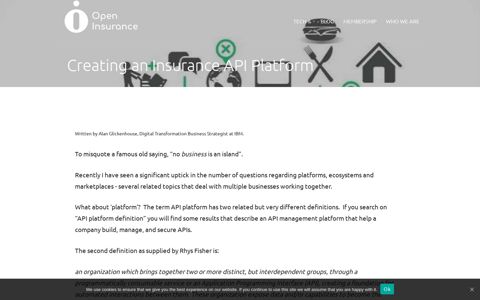 Creating an Insurance API Platform - - Open Insurance Initiative