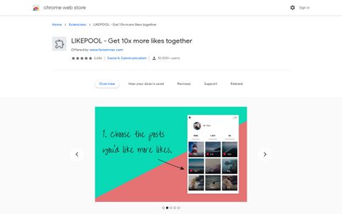 LIKEPOOL - Get 10x more likes together