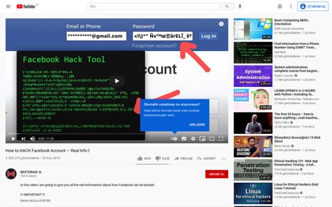 How to HACK Facebook Account — Real Info - YouTube