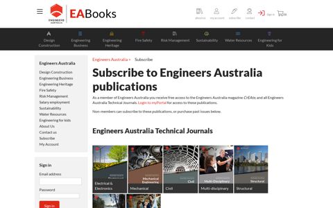 Subscribe to Engineers Australia publications like CrEAte