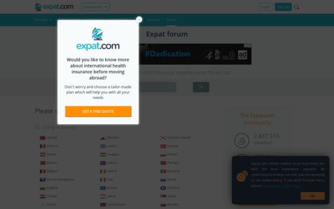 Expat forum - Expat.com