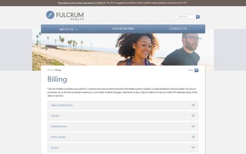 Billing – Fulcrum Health Inc.