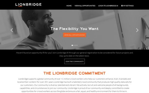 Lionbridge AI | Anytime, Anywhere - Careers at Lionbridge