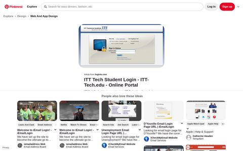 ITT Tech Student Login - Pinterest