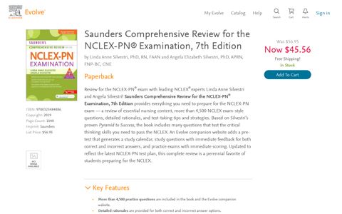 Saunders Comprehensive Review for the NCLEX-PN ... - Evolve