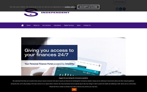 Intelliflo Calculator | SWC Independent Ltd