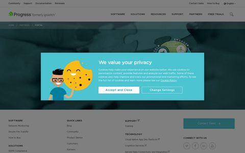 Partner Portal - Progress formerly Ipswitch