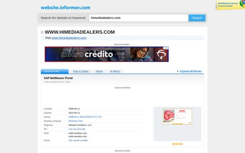 himediadealers.com at WI. SAP NetWeaver Portal
