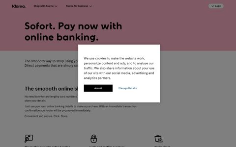 Pay now | Pay now with online banking - Klarna