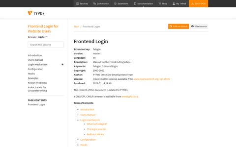 Frontend Login — Frontend Login for Website Users master ...